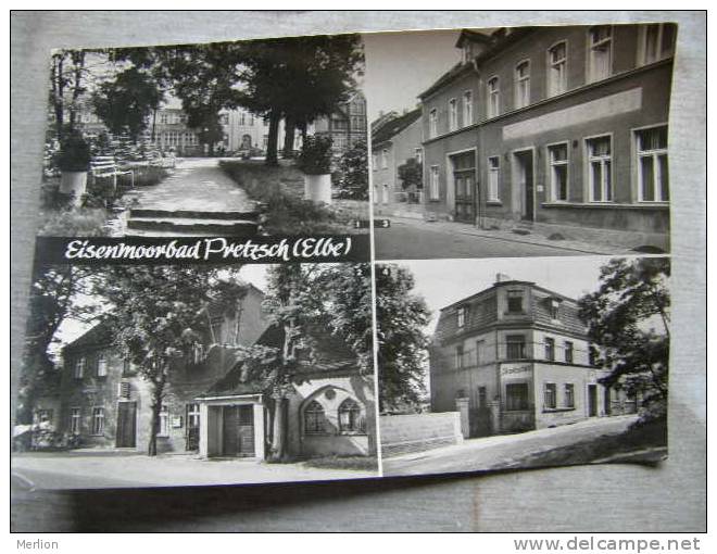 Eisenmoorbad  PRETZSCH  -Elbe - Haus Martha Und Haus Elisabeth -Gasthof Stadt Wittenberg  -stamp    D97224 - Wittenberg