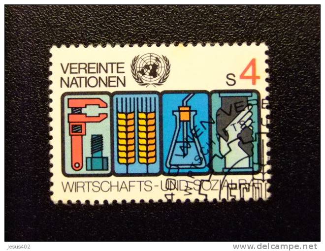 NACIONES UNIDAS VIENNE  1980  Yvert Nº 14 º  CONSEJO ECONOMICO Y SOCIAL - Used Stamps
