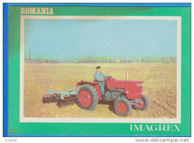 Tractor Farm Machinery Pstcard - Trattori