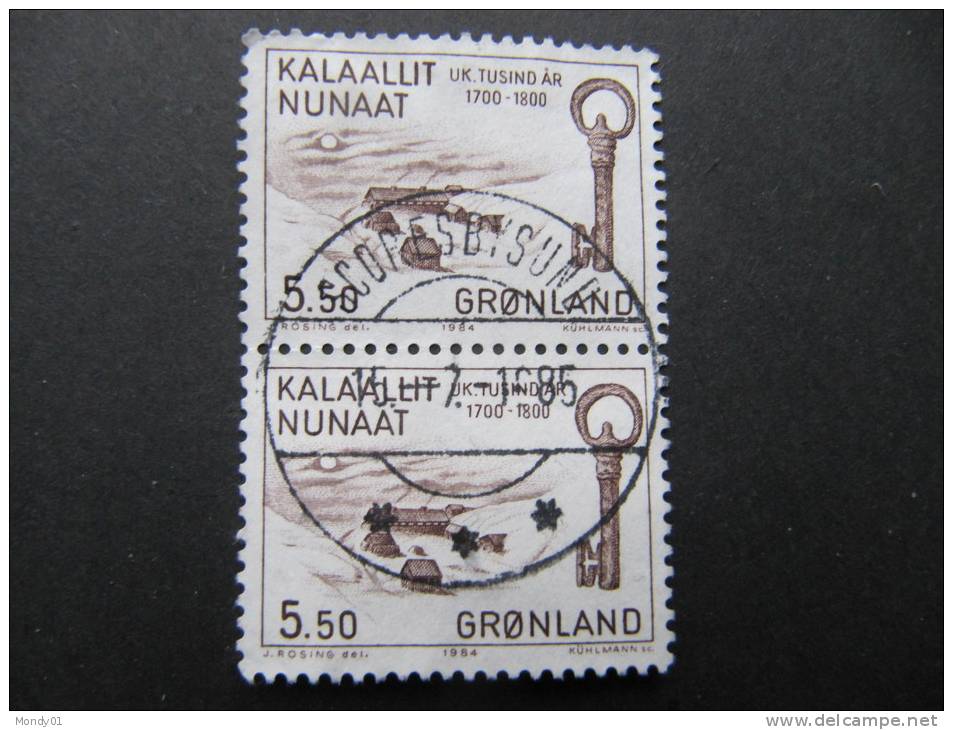 1089 Greenland Rare Groenland ( Scoresbysund  N´existe Plus ) Clef Clé Inuit Eskimo Charcot Tusing XVIIe Siècle - Autres & Non Classés