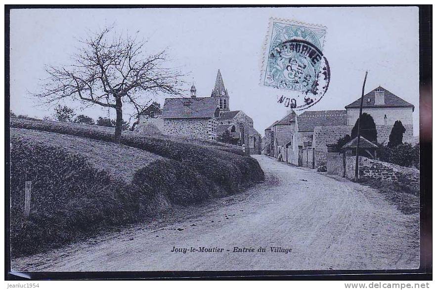 JOUY LE MOUTIER           RARE - Jouy Le Moutier