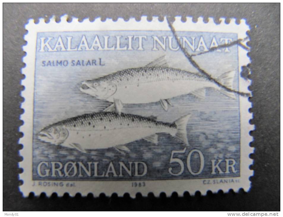 1082  Groenland Poisson Arctic Arctique Fish Ocean  North Pole Nord Pêche Salmon Saumon - Arctic Wildlife