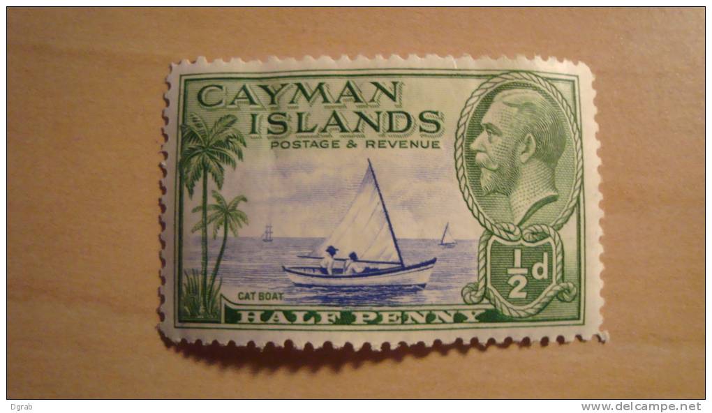 Cayman Islands  1936  Scott #86  MH - Cayman Islands