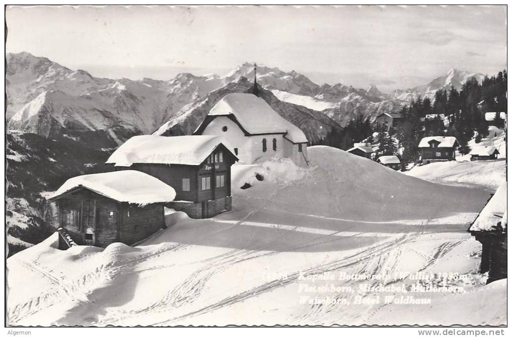 L-1121 - Kapelle Bettmeralp Hotel Waldhaus En Hiver - Bettmeralp