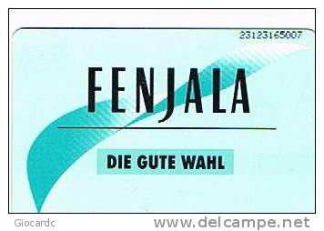 GERMANIA (GERMANY) - DEUTSCHE TELEKOM (CHIP) - 1993 KARSTADT PARFUMERIE: FENJALA K 1947 (TIR.3000)-USED-RIF.5721 - Perfume