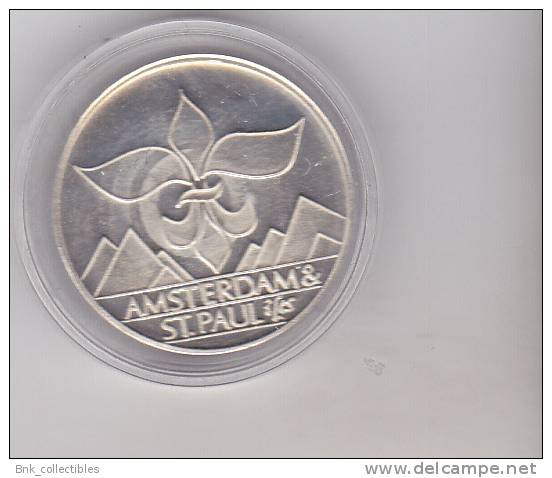 Antarctica Amsterdam & Saint Paul Islands 5 Euro 2007, Trial, Essai , Proof - Other & Unclassified