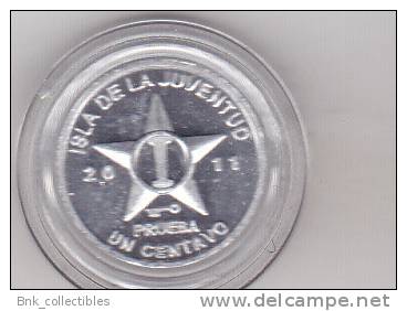 Isla De La Juventud 1 Centavo 2011, Trial, Essai, Probe - Autres – Amérique