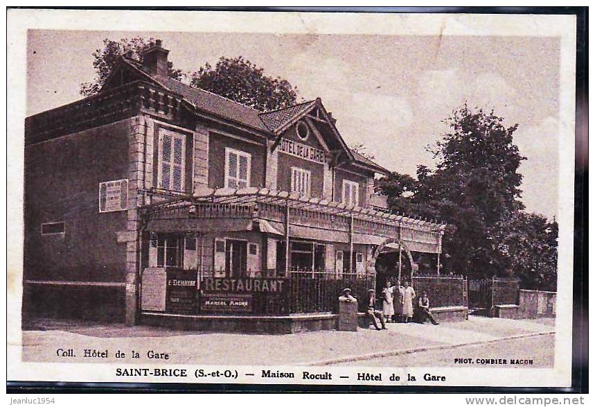 SAINT BRICE HTEL DE  LA GARE - Saint-Brice-sous-Forêt