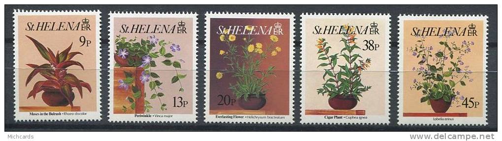 104 SAINTE HELENE 1993 - Flore Fleur I  - Neuf Sans Charniere (Yvert 581/85) - Saint Helena Island