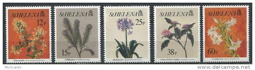 104 SAINTE HELENE 1994 - Flore Fleur II - Neuf Sans Charniere (Yvert 632/36) - St. Helena