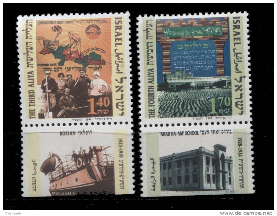 Israel ** N° 1252 /1253 - - Unused Stamps (with Tabs)