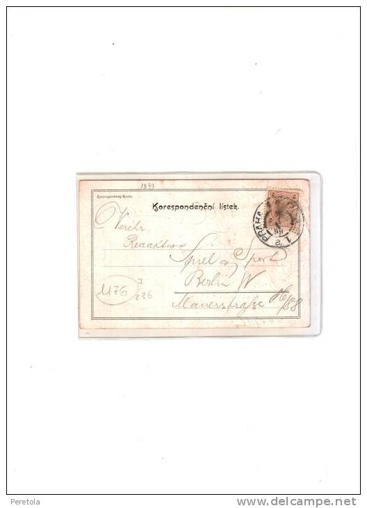 SK Slavia Praha 1899 Autografata Dai Calciatori - Football