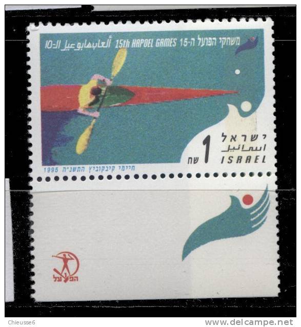 Israel ** N° 1279 - Jeux Sportifs - - Unused Stamps (with Tabs)