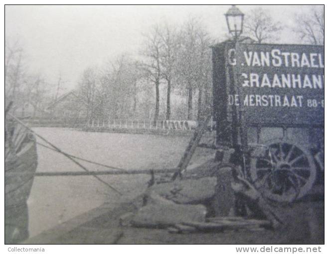 8 postkaarten Hasselt  Bassin de canal et l&acute;abattoir,,marché aux avoines,graanhandel  Van Straelen