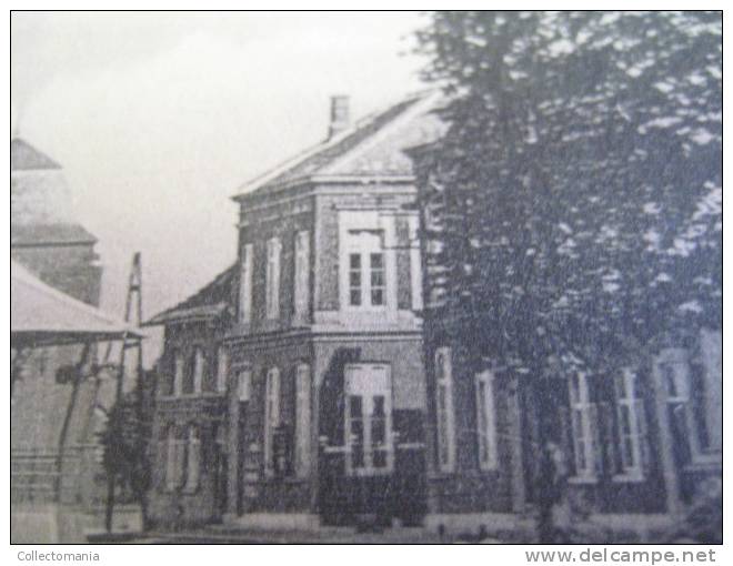 3 postkaarten  Herck de stad    Chaussée de hasselt,    markt,       l´église