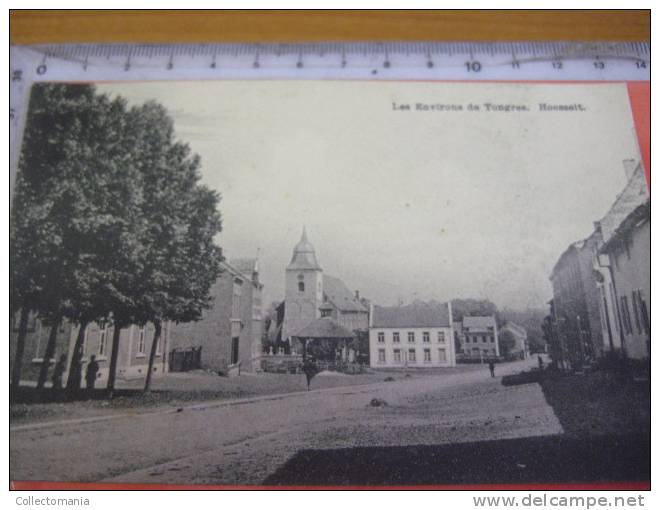 1postkaart  Herck De Stad    Hoesselt      Les Environs De Tongres -omstreken Tongeren - Höselt