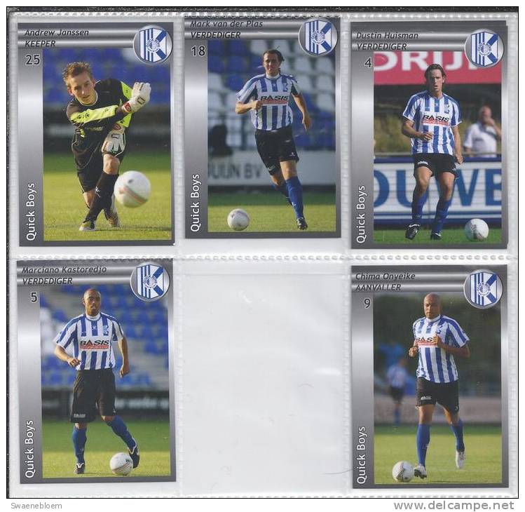 NL.- Trading Cards - Hoofdklasse cards 2009 / 2010. Incl. Ringband. Voetbal. 14 scans