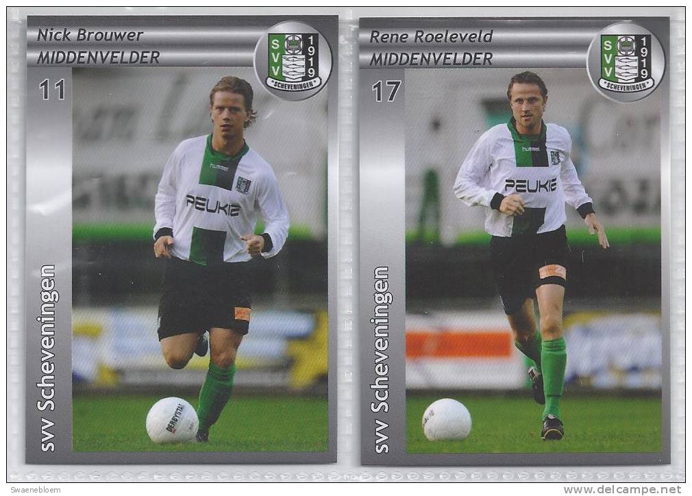 NL.- Trading Cards - Hoofdklasse cards 2009 / 2010. Incl. Ringband. Voetbal. 14 scans