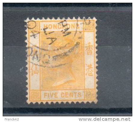 Hong Kong. Victoria. 5c - Used Stamps