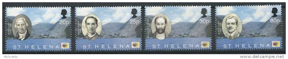 104 SAINTE HELENE 2002 - Portaits - Neuf Sans Charniere (Yvert 790/93) - Saint Helena Island