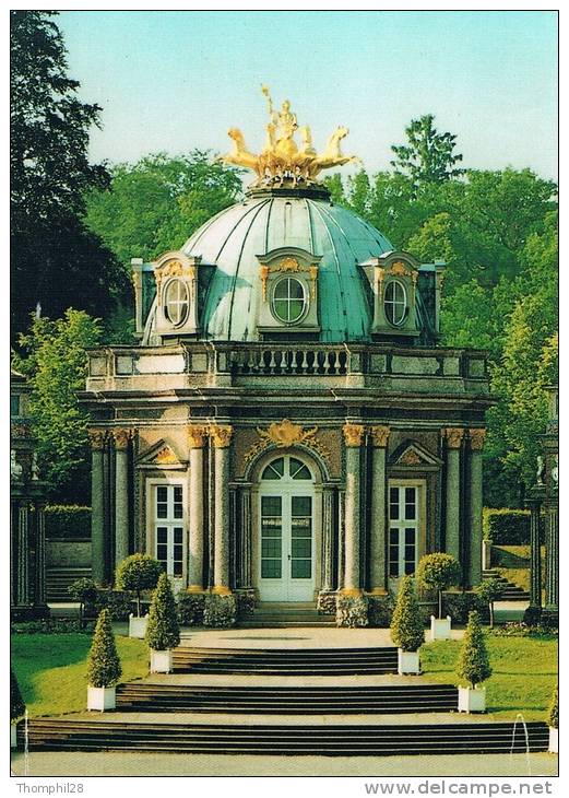 BAYREUTH - EREMITAGE - Sonnentempel Mit Quadriga - 2 Scans - Bayreuth