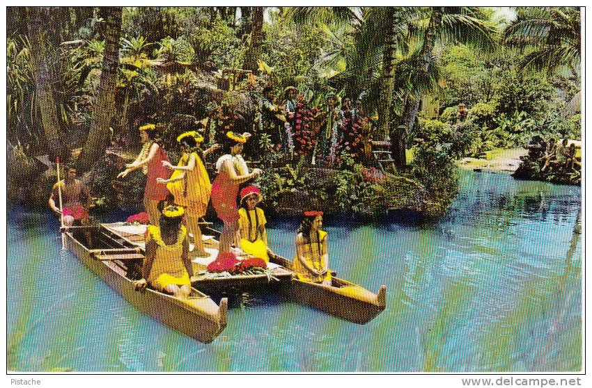 Oahu - Hawai - Hawaiian Hula Dancers - Polynesian Center - Filles Girls - Unused - Oahu