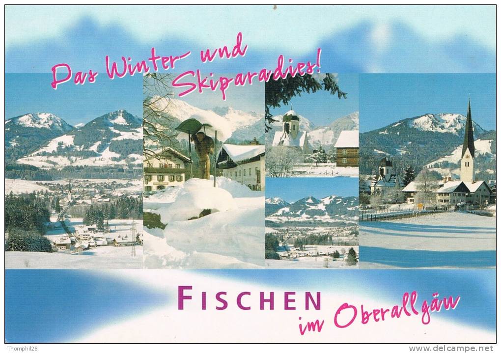 FISCHEN - Das Winter Und Skiparadies ! FISCHEN Im Oberallgäu - Wintersportort - - Fischen