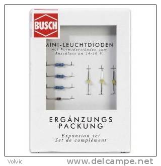 - BUSCH - Kit De Leds Vertes Pour Décor - Réf 5986 - Elektr. Zubehör