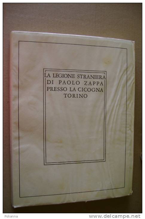 PBO/43 LEGIONE STRANIERA P.Zappa La Cicogna 1945/ill.Gariazzo/MILITAR I/GUERRA - Italiano