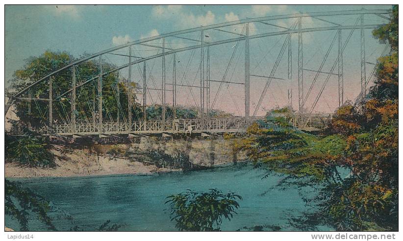 K K S 531/C P A  -  ANTILLES -    HAITI  PONT SONDE CONSTRUIT SUR LE FLEUVE ARTIBONITE EN 1878 - Haïti