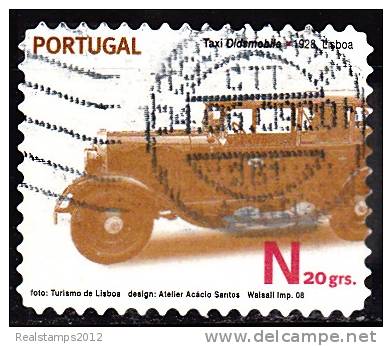 PORTUGAL - 2008 - Transportes Públicos Urbanos. Selos Autoadesivos  (2.º Grupo) N20grs)  (o)  MUNDIFIL  Nº 3697 - Usado