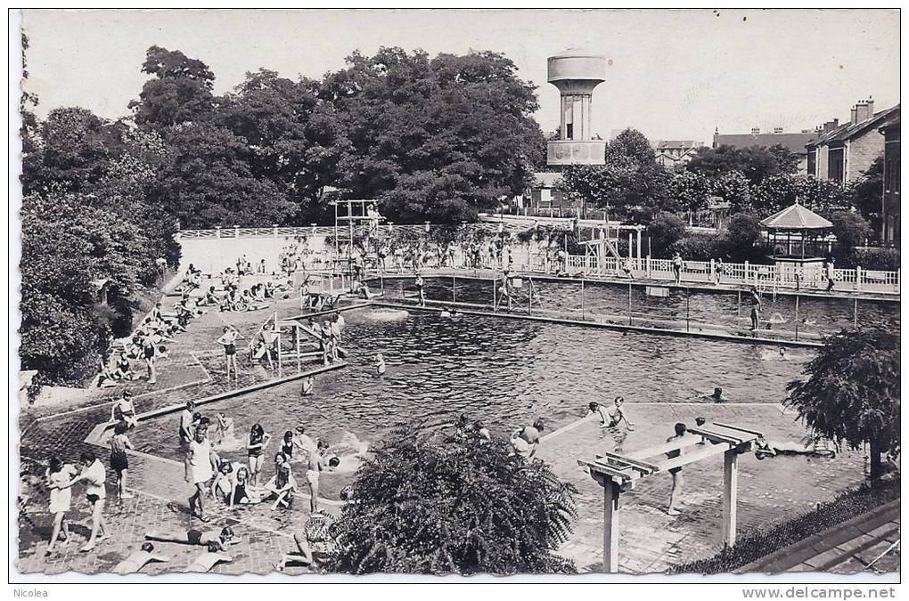 CPA 93 LE BOURGET LA PISCINE ANNEES 50 60 - Drancy