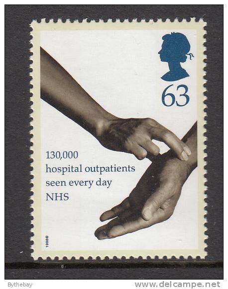 Great Britain Scott #1817 MNH 63p Taking Pulse, 130000 Hospital Outpatients Seen Every Day - NHS - Neufs