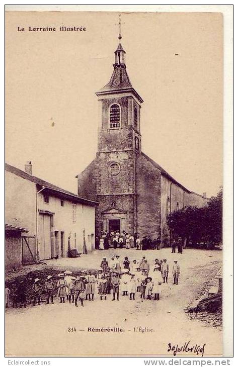 Réméréville   54   La Place De L'église - Andere & Zonder Classificatie