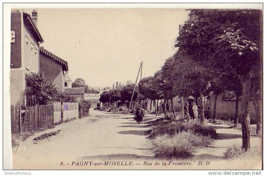 Pagny Sur Moselle     54     Rue De La Frontière - Andere & Zonder Classificatie