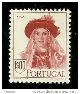 Portugal #681 Costumes 1$00 Mint Hinged - L700 - Unused Stamps