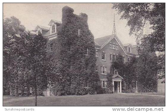 New Hampshire Hanover Wheeler Hall Dartmouth College Albertype - Concord