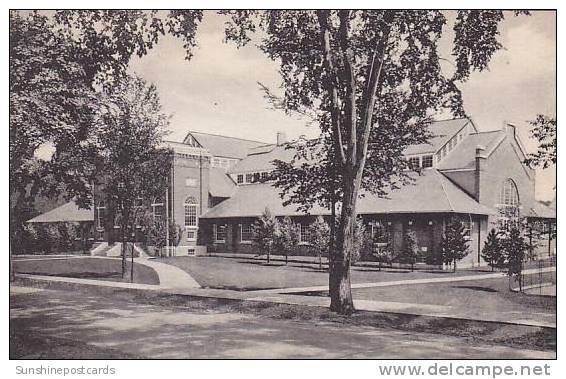 New Hampshire Hanover The Alumni Gymnasium Dartmouth College Albertype - Concord