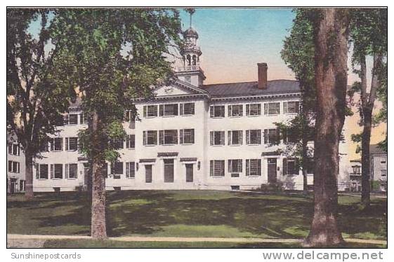 New Hampshire Hanover Dartmouth Hall Dartmouth College Albertype - Concord