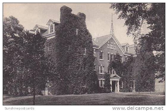New Hampshire Hanover Wheeler Hall Dartmouth College Albertype - Concord