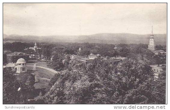 New Hampshire Hanover View From Tower Dartmouth College Albertype - Concord