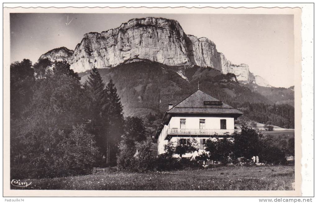 DINGY-ST-CLAIR  (Hte-Savoie) -  Hôtel  Du  Parmelan  Et  Le  Perthuis - Dingy-Saint-Clair