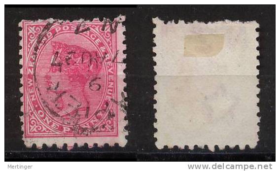 Neuseeland New Zealand Mi# 54 F Gest M€ 110,- - Oblitérés