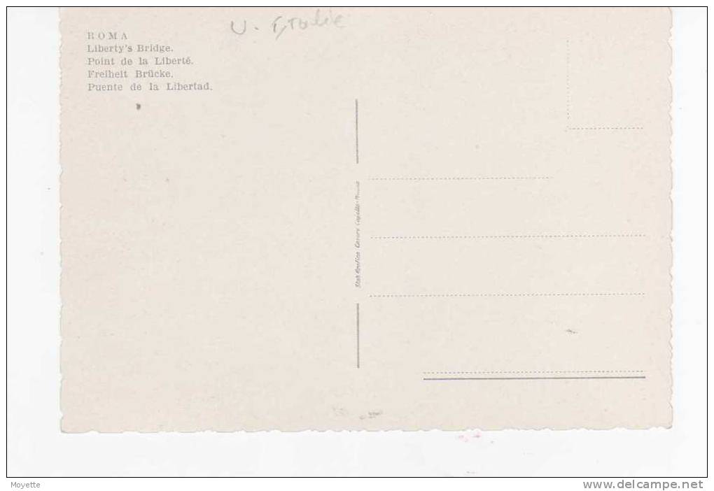 CPSM-ITALIE-PONTE DELLA LIBERTA - Panoramic Views