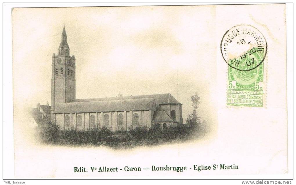 Carte Postale "RousBrugge - Eglise St Martin / Sint Martijn Kerk" - Brugge