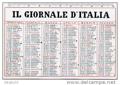 Calendarietto - 1959 Il Giornale D&#180;italia - Formato Piccolo : 1941-60