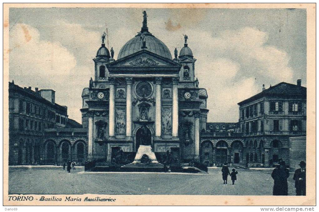 1933 CARTOLINA TORINO - Churches