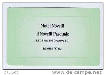 Calendarietto - 1999 Motel Novelli - Ortanova - Formato Piccolo : 1991-00