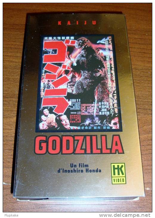 Vhs Pal Godzilla Inoshiro Honda Hk Vidéo Version Originale Japonaise Sous-titrée En Français - Sciences-Fictions Et Fantaisie
