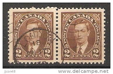 Canada  1937  King George VI  (o) - Used Stamps